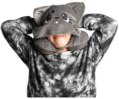 Puckator Hoodeazzz Cats Beans &amp; Co hooded travel pillow