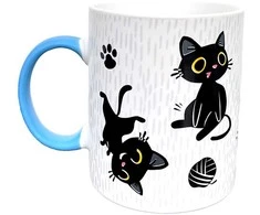 Puckator Pusheen Lucky the Juodas Cat Club mug