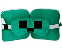 Puckator Relaxeazzz Minecraft Creeper travel pillow eye mask
