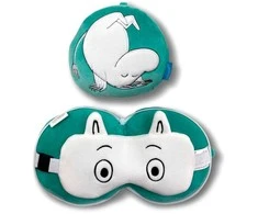 Puckator Relaxeazzz Mumin travel pillow eye mask