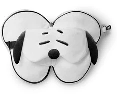 Puckator Relaxeazzz Peanuts travel pillow eye mask
