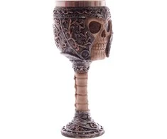 Puckator Skull Warrior Gothic goblet