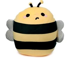 Puckator Squidglys Adoramals Bobby bee plush cushion