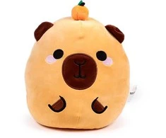 Puckator Squidglys Capibara Duke plush cushion 26cm