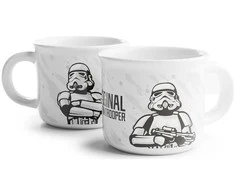 Puckator Star Wars Imperial Stormtrooper 2 coffee cups set 100ml