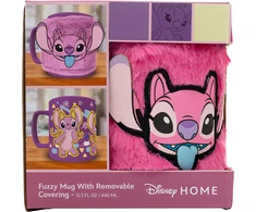 Pyramid LILO &amp; STITCH FUZZY MUG - ANGEL