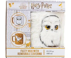 Pyramid Harry Potter Hedwig Mug with teddy bear cover 440ml