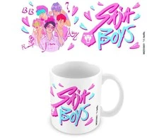 Kids Euroswan - Akcesoria licencyjne K-POP Demon Hunters "Saja Boys" keramikinis puodelis (325ml)