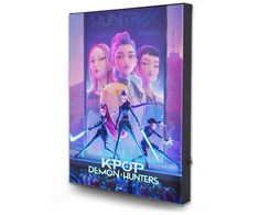 Pyramid KPop Demon Hunters Luminous canvas