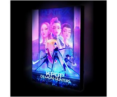 Pyramid KPop Demon Hunters Luminous canvas