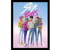 Pyramid KPop Demon Hunters Saja Boys Framed print