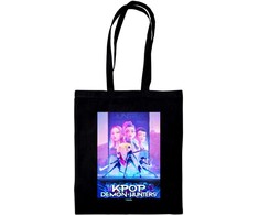 Kids Euroswan Hiszpania *****K-POP DemonHunters torba czar.100% baw.72131