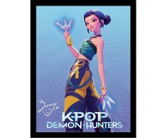 Pyramid KPop Demon Hunters Zoey Framed print