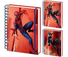 Pyramid Marvel Spiderman A5 3D lenticular notebook