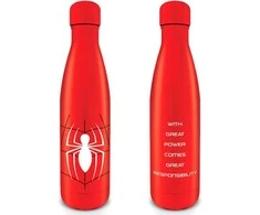 Gertuvė Vision Pyramid Marvel Spiderman Great Power metal bottle