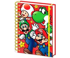 Pyramid Nintendo Super Mario Bros A5 notebook