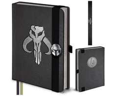 Pyramid Star Wars The Mandalorian and Grogu Beskar Armour A5 notebook