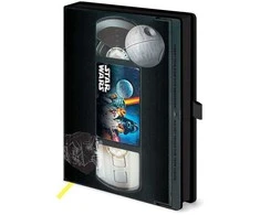 Pyramid Star Wars VHS premium A5 notebook