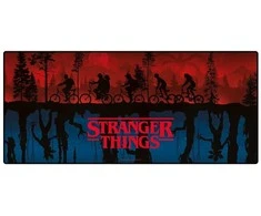 Pyramid Stranger Things - Pelės kilimėlis - Upside Town | 80 x 36 cm