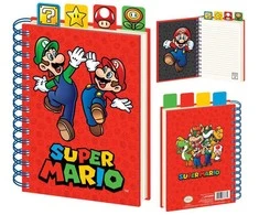 Pyramid Super Mario A5 notebook