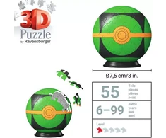 Ravensburger 3D Dėlionė 55 vnt. - Pokemonai