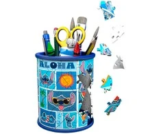 Dėlionė Ravensburger Puzzle 3D Przybornik Stitch