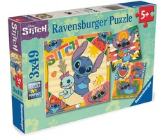 Ravensburger Dėlionė 3x39 vnt. - Disney Stičas
