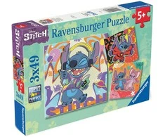 Ravensburger Dėlionė 3x49 vnt. - Disney Stičas