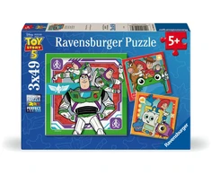 RAVENSBURGER Dėlionė dėlionė Toy Story 5, 3x49 det., 12004284 6