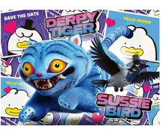 Ravensburger K-Pop Demon Hunters puzzle 4x100pcs