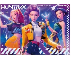 Ravensburger K-Pop Demon Hunters puzzle 4x100pcs