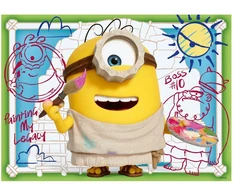 Ravensburger Dėlionė 4x100 Minionai
