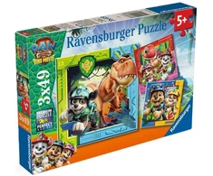 RAVENSBURGER Dėlionė dėlionė Paw Patrol, 3x49 det., 12004368 3