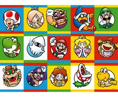 Dėlionė Ravensburger Super Mario XXL puzzle 200pcs