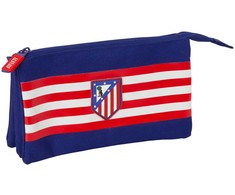 Safta Atletico de Madrid triple pencil case