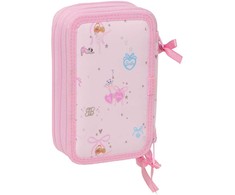 Safta Barbie Ballet triple pencil case 37pcs