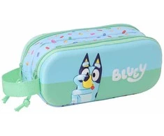 Safta Bluey 3D double pencil case