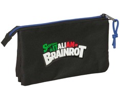 Safta Brainrot triple pencil case