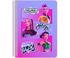 Safta Demon Hunters Kpop A5 notebook