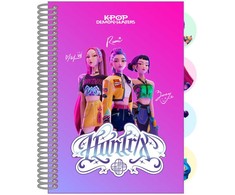 Safta Demon Hunters Kpop A7 notebook