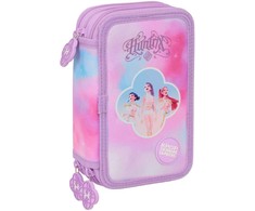 Safta Demon Hunters Kpop Artist triple pencil case 37pcs