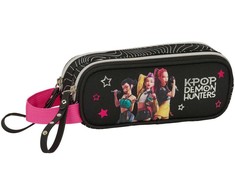 Safta Demon Hunters Kpop Energy double pencil case