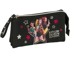 Safta Demon Hunters Kpop Energy triple pencil case