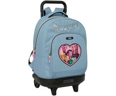 Safta Demon Hunters Kpop Huntrix compact trolley 45cm