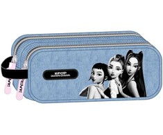 Safta Demon Hunters Kpop Huntrix double pencil case