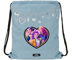 Safta Demon Hunters Kpop Huntrix gym bag 40cm