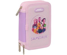 Safta Demon Hunters Kpop Iconic triple pencil case 37pcs