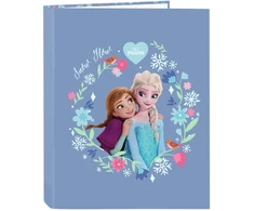 Safta Disney Frozen A4 cardboard 4 rings binder