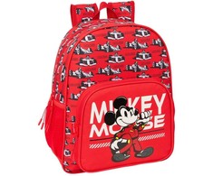 Safta Disney Mickey &amp; Friends Racing adaptable backpack 38cm