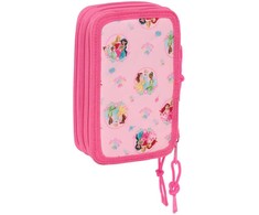 Safta Disney Princess triple pencil case 37pcs